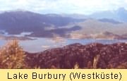 Lake Burbury  im Westen bei Queenstown!